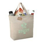 Recycled 5oz Cotton Twill Grocery Tote - Image 5