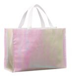 Iridescent Non-Woven Shopper Tote - Image 3