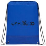 Crossweave Heat Sealed Drawstring Bag