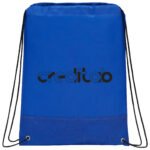 Crossweave Heat Sealed Drawstring Bag