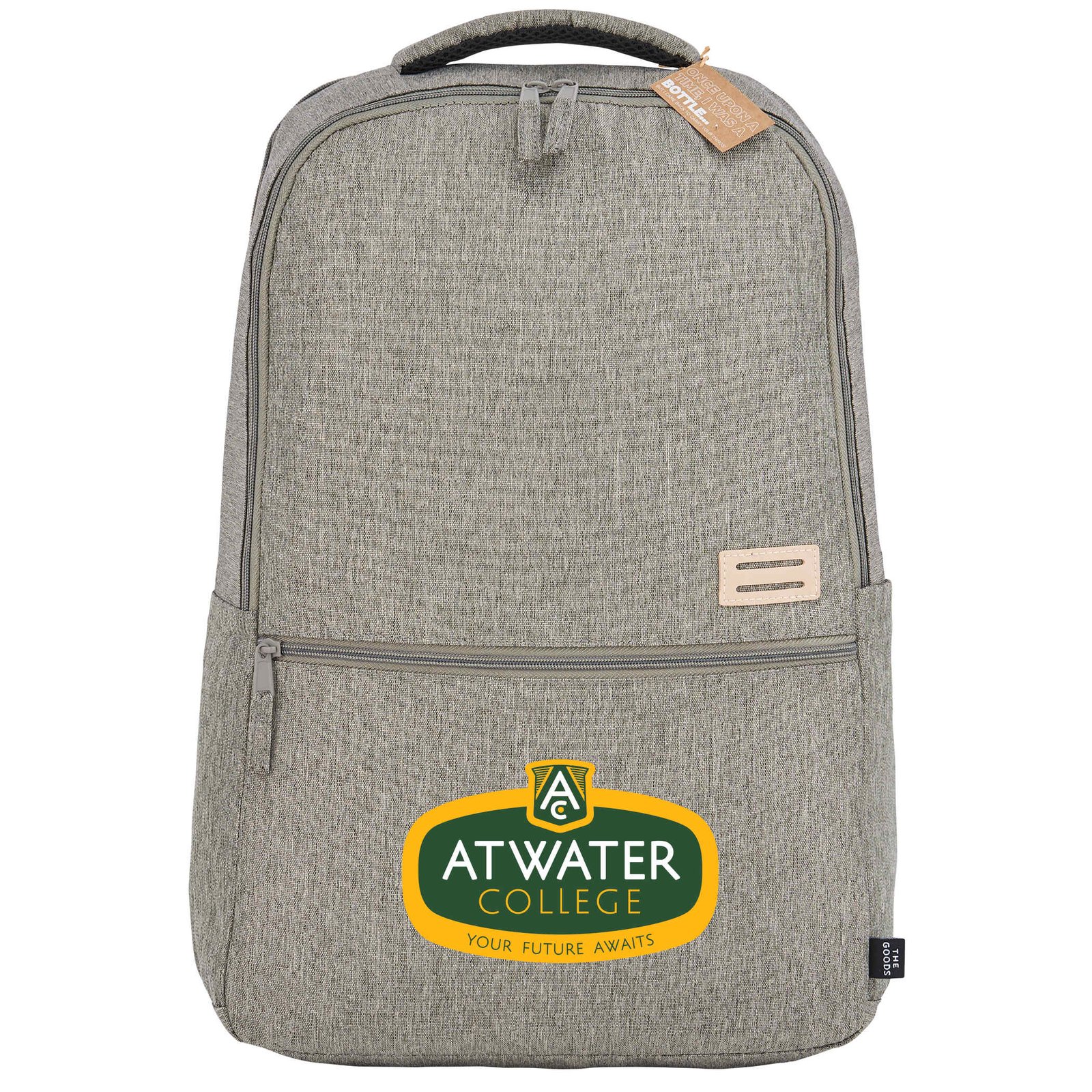 SM-5957GY_D_FR-1 THE GOODS™ Recycled 17" Laptop Backpack - Image 1