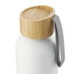 Ryze Aluminum Bottle 22 oz w/ FSC® 100% Bamboo Lid - Image 2