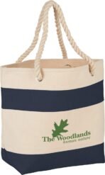Rope Handle 16oz Cotton Canvas Tote - Image 4