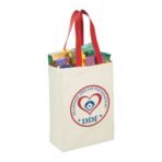 Nebraska 5oz Cotton Canvas Grocery Tote - Image 4
