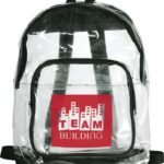 Rally Event Friendly Clear Backpack
