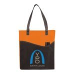 Rivers Pocket Non-Woven Convention Tote - Image 6