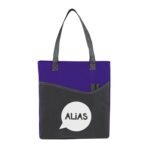 Rivers Pocket Non-Woven Convention Tote - Image 7
