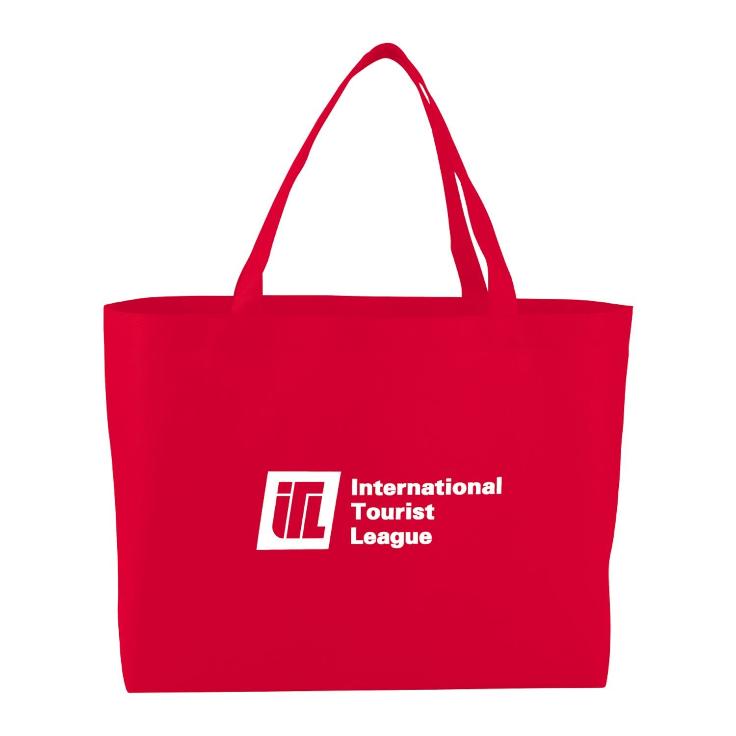 SM-7344-5 Big Boy Non-Woven Shopper Tote - Image 1