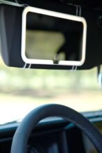 Car Visor Mirror with LED Lighting - Image 9