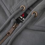 Men's American Giant Classic Heavyweight Fleece Full Zip Hoodie - Image 7