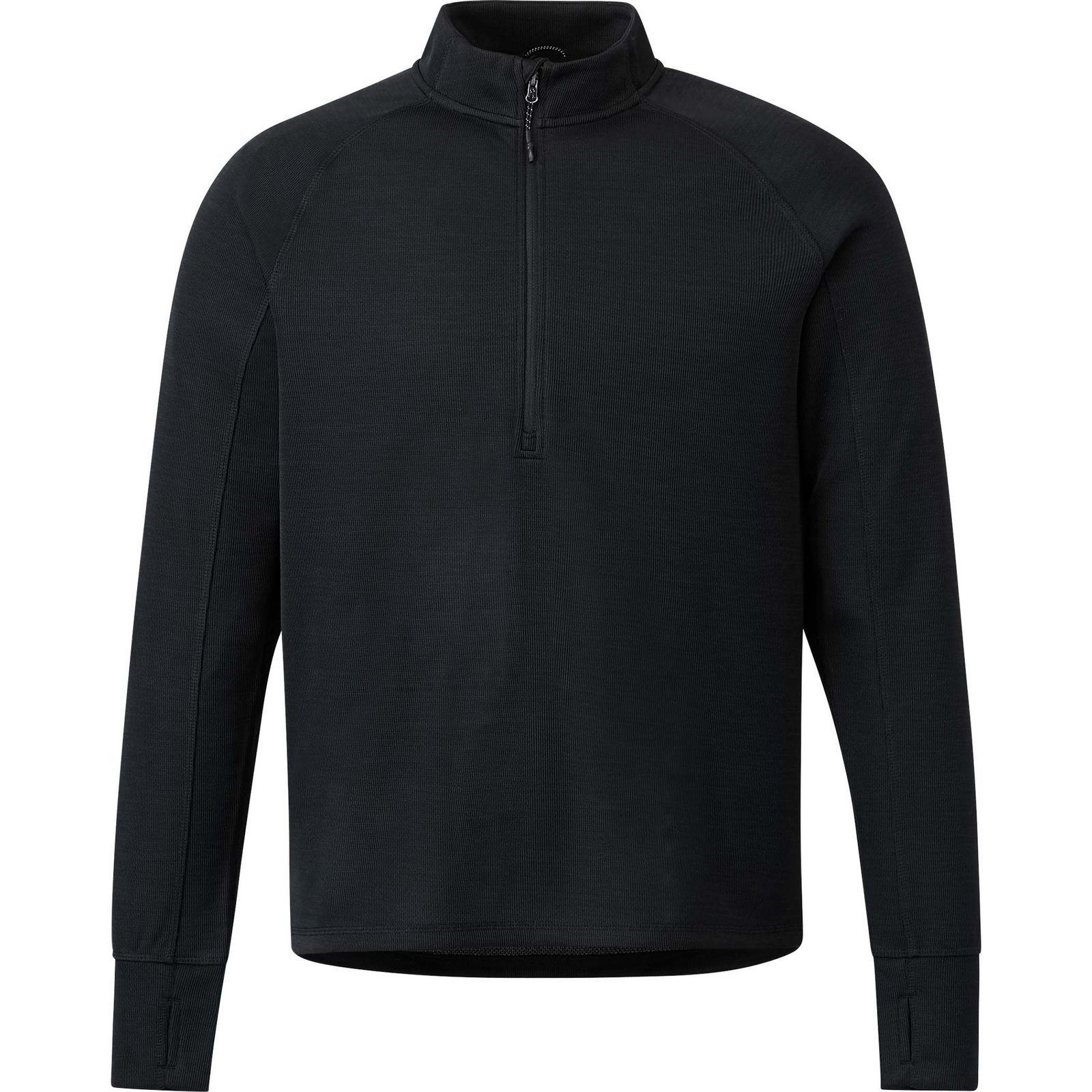 TM18305_995_B_FR Men's CRANE Performance Knit Half Zip with Thumb Holes - Image 1