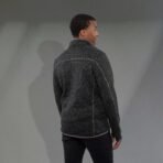 Men's TREMBLANT Sweater Knit Full Zip Jacket with Thumb Holes - Image 2