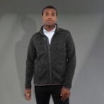 Men's TREMBLANT Sweater Knit Full Zip Jacket with Thumb Holes