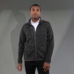 Men's TREMBLANT Sweater Knit Full Zip Jacket with Thumb Holes