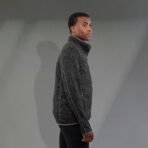 Men's TREMBLANT Sweater Knit Full Zip Jacket with Thumb Holes - Image 6