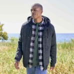 Men's COPPERBAY Roots73 Heavyweight Sherpa Fleece Lined Full Zip Hoodie - Image 6