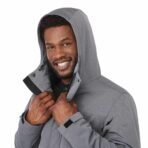 Men's LENA Eco Water Repellent Insulated Jacket with Hoodie - Image 9