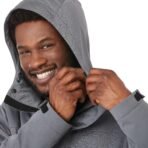 Men's LENA Eco Water Repellent Insulated Jacket with Hoodie - Image 10