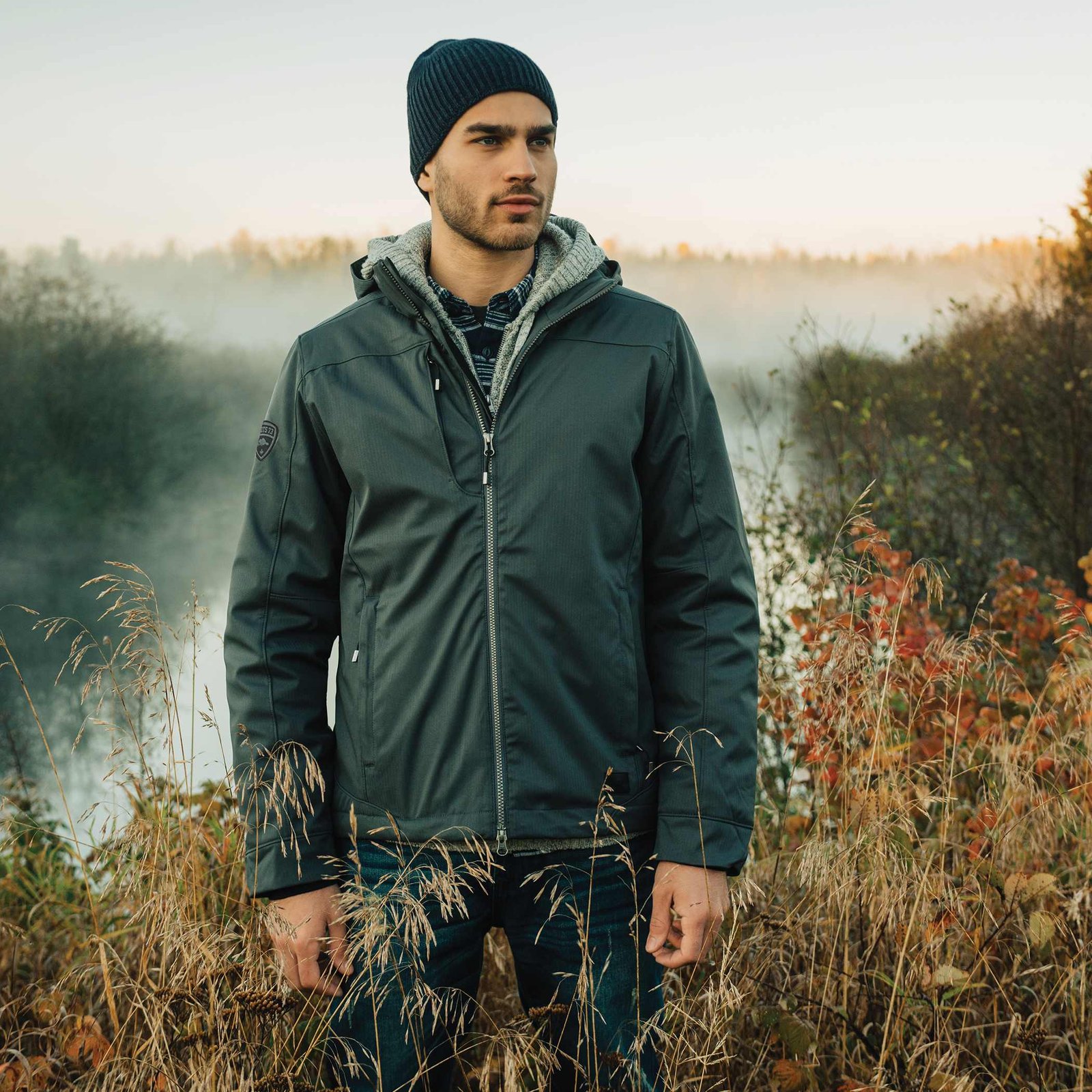 TM19407_995_B_FR_ONL_CROP Men's NORTHLAKE Roots73 Waterproof Insulated Jacket with Detachable Hood - Image 1