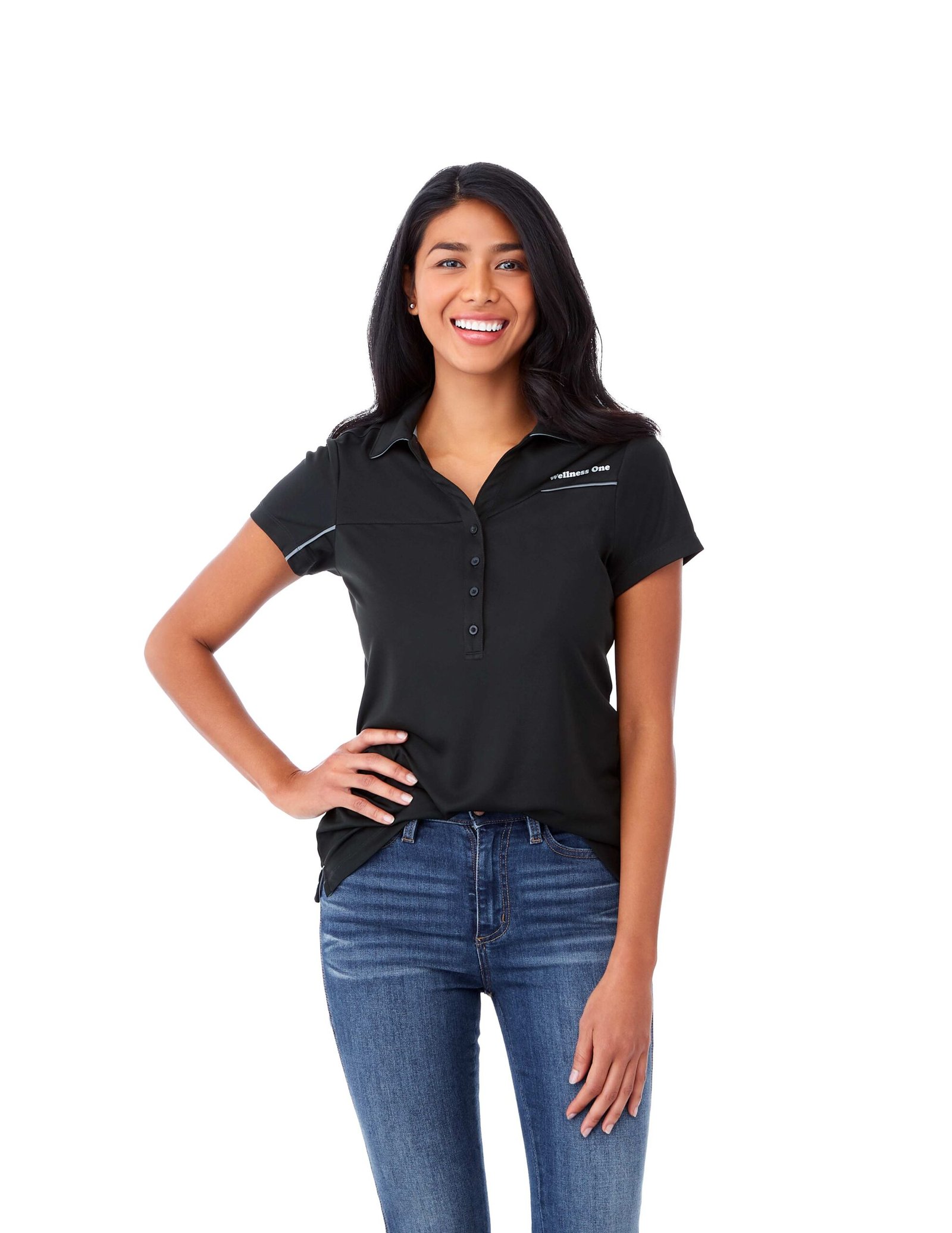 TM96309995_D_FR_ONS_8900 Women's WILCOX Short Sleeve Performance Polo - Image 1