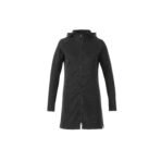 Women's ODELL Performance Knit Tunic Length Full Zip Hoodie with Thumb Holes