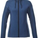 Women's KAISER Stretch Knit Full Zip Lightweight Jacket Hoodie
