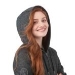 Women's COPPERBAY Roots73 Heavyweight Sherpa Fleece Lined Full Zip Hoodie - Image 2