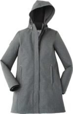 Women's ELKPOINT Roots73 Long Softshell Jacket with Detachable Hood - Image 2