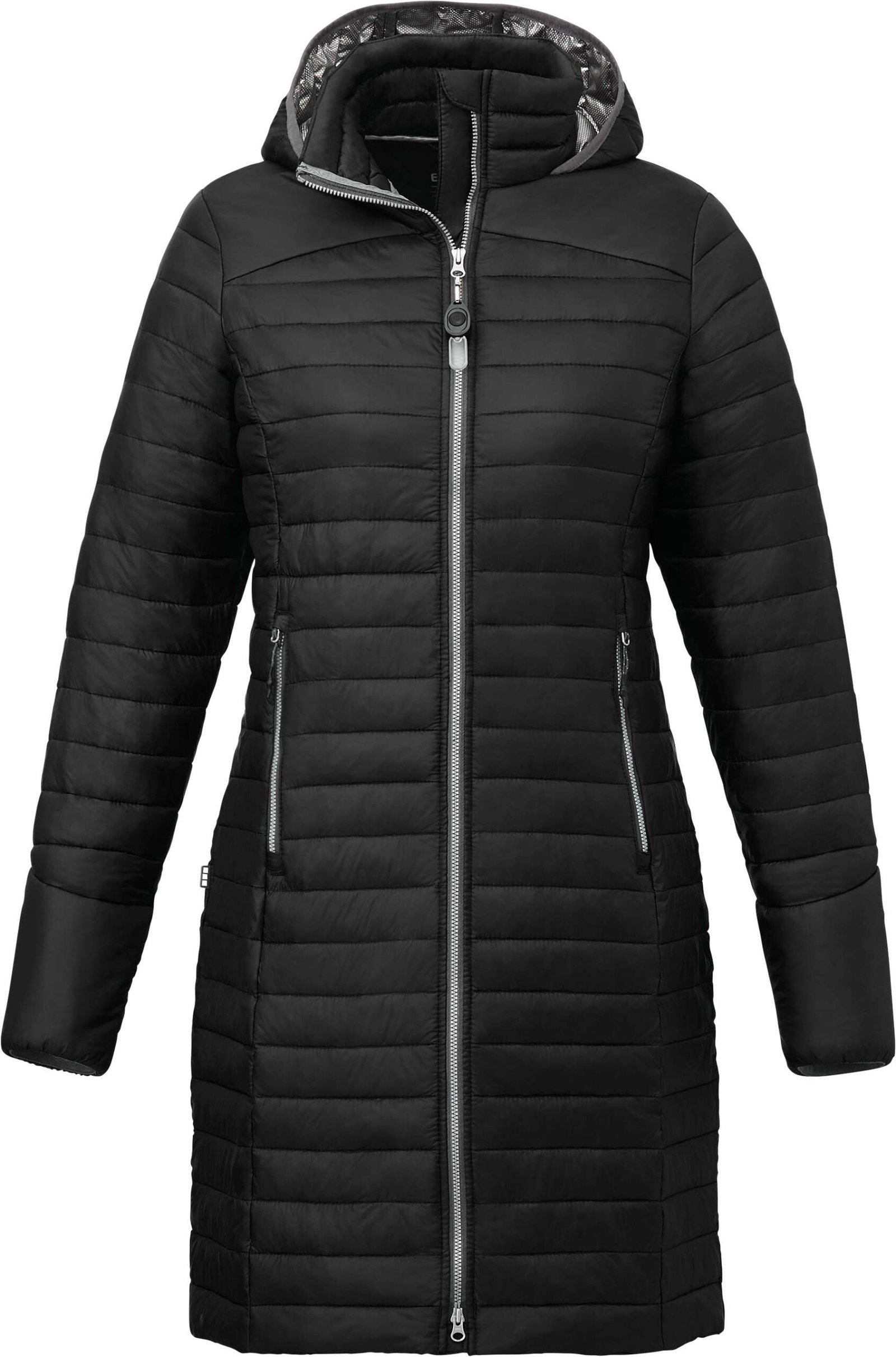 TM99653_995_B_FR Women's SILVERTON Long Lightweight Packable Insulated Puff Jacket - Image 1