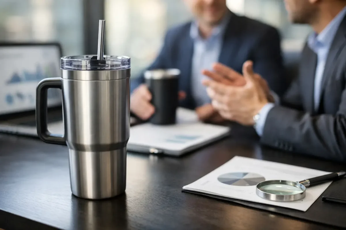 Stanley Tumbler Logo Review for Business Buyers