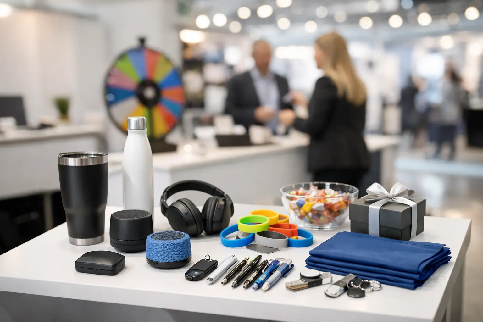 15 Trade Show Booth Giveaway Examples That Work