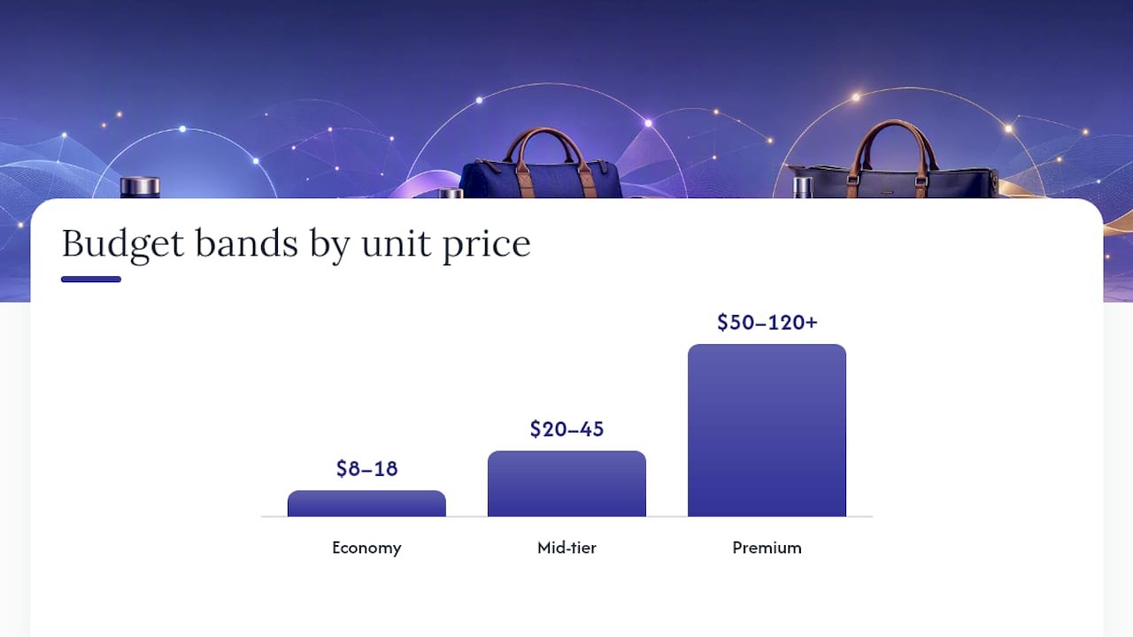 How to Match the Gift, the Budget, and the Branding — overview diagram