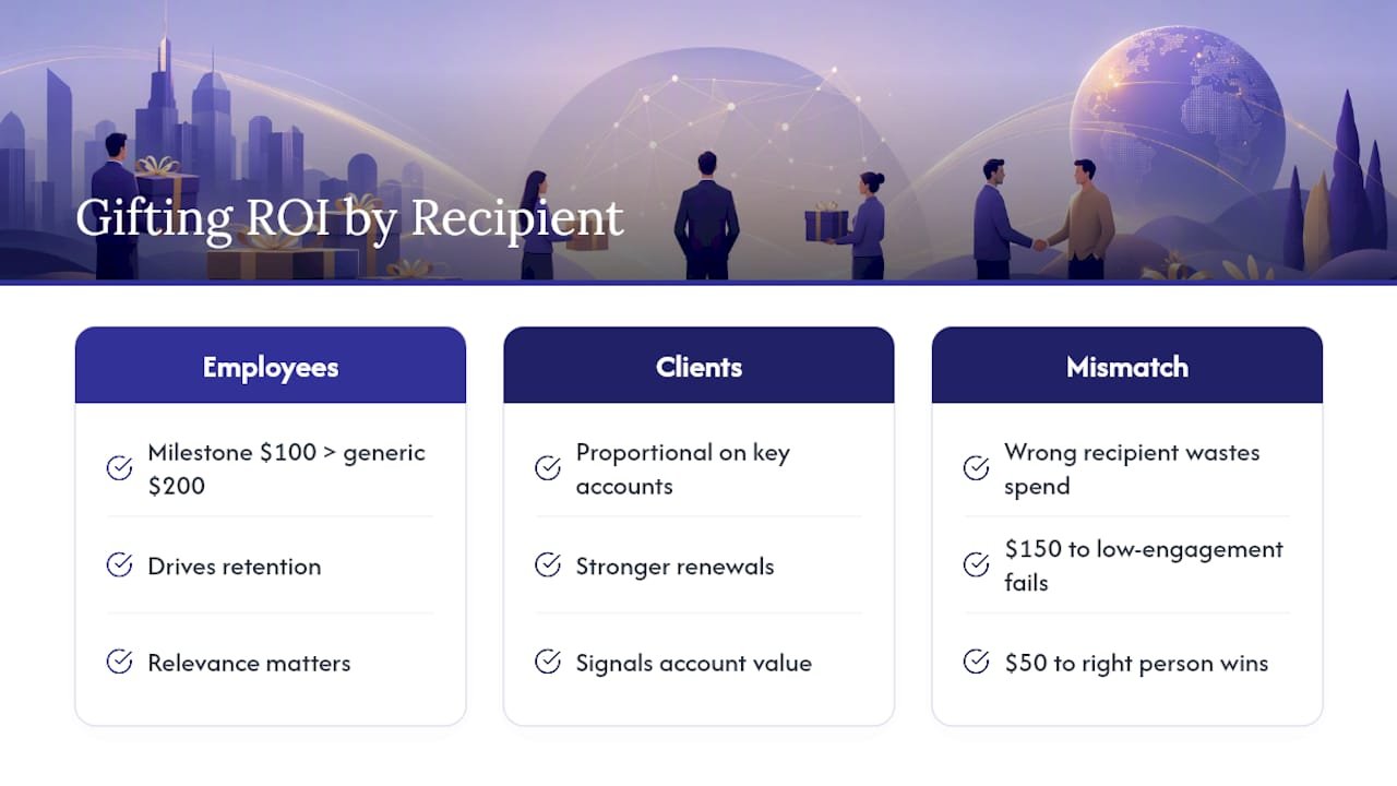 What Return Do Different Gifting Budgets Actually Produce? — overview diagram